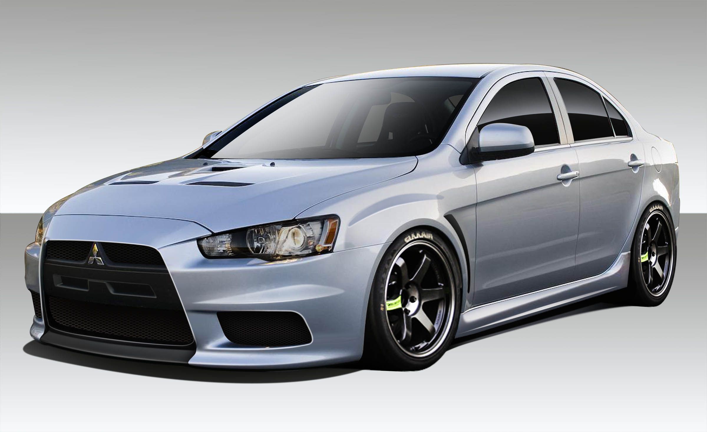 2008 2015 Mitsubishi Lancer Duraflex Evo X V3 Body Kit 6PC 109443