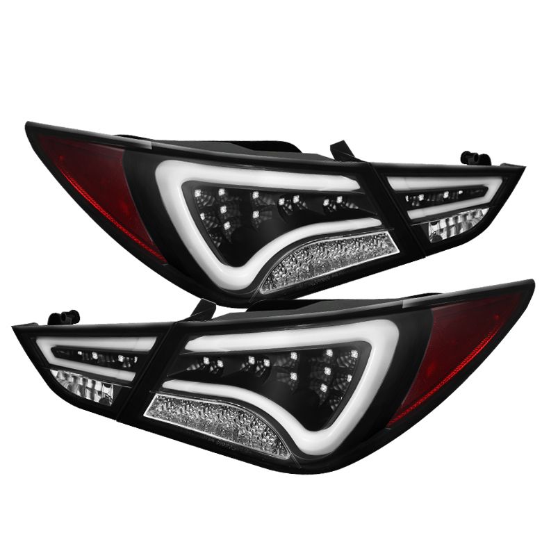 Hyundai Sonata Black Light Bar Led Tail Lights Alt Yd Hyson