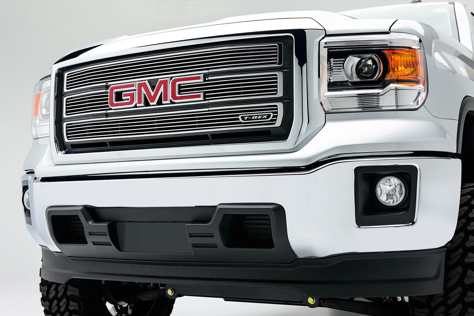 Sierra Grille Overlay Gmc Sierra Aluminum Polished Piece Billet