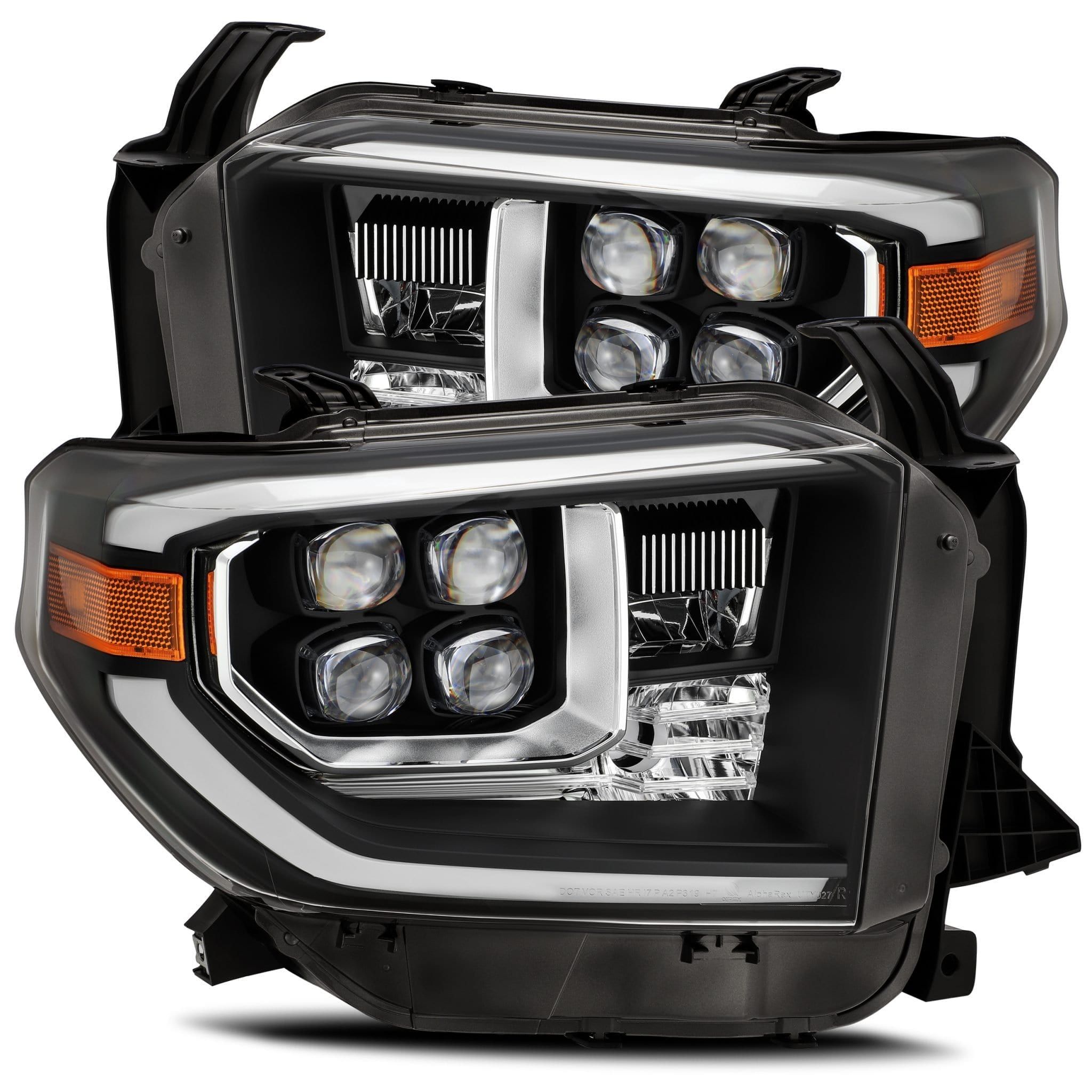 Toyota Tundra Nova Series Led Projector Headlights Black By