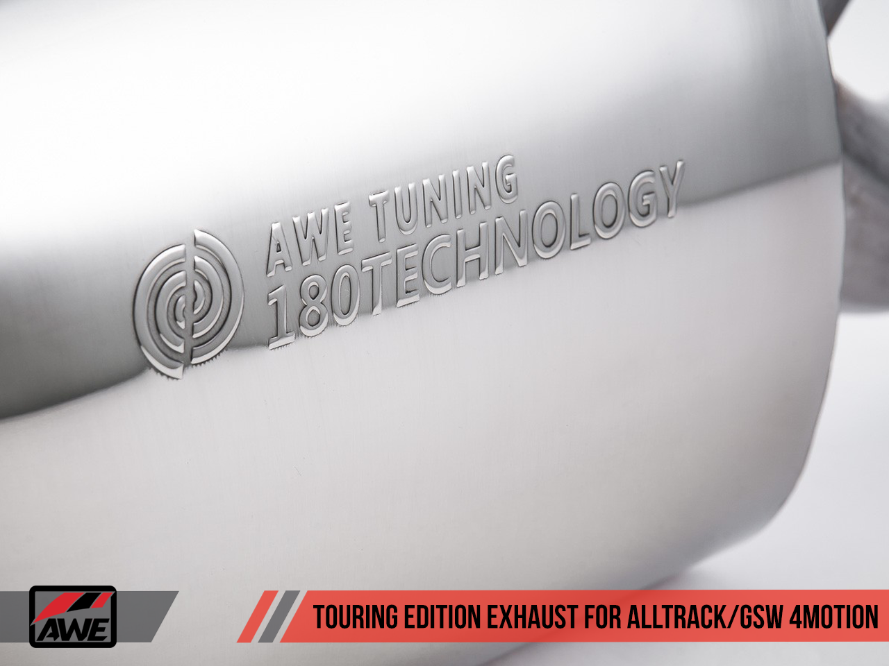 AWE Touring Edition Exhaust For VW Golf Alltrack Sportwagen 4Motion