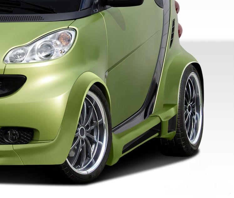 Smart Fortwo Duraflex Gt Wide Body Side Skirts Rocker