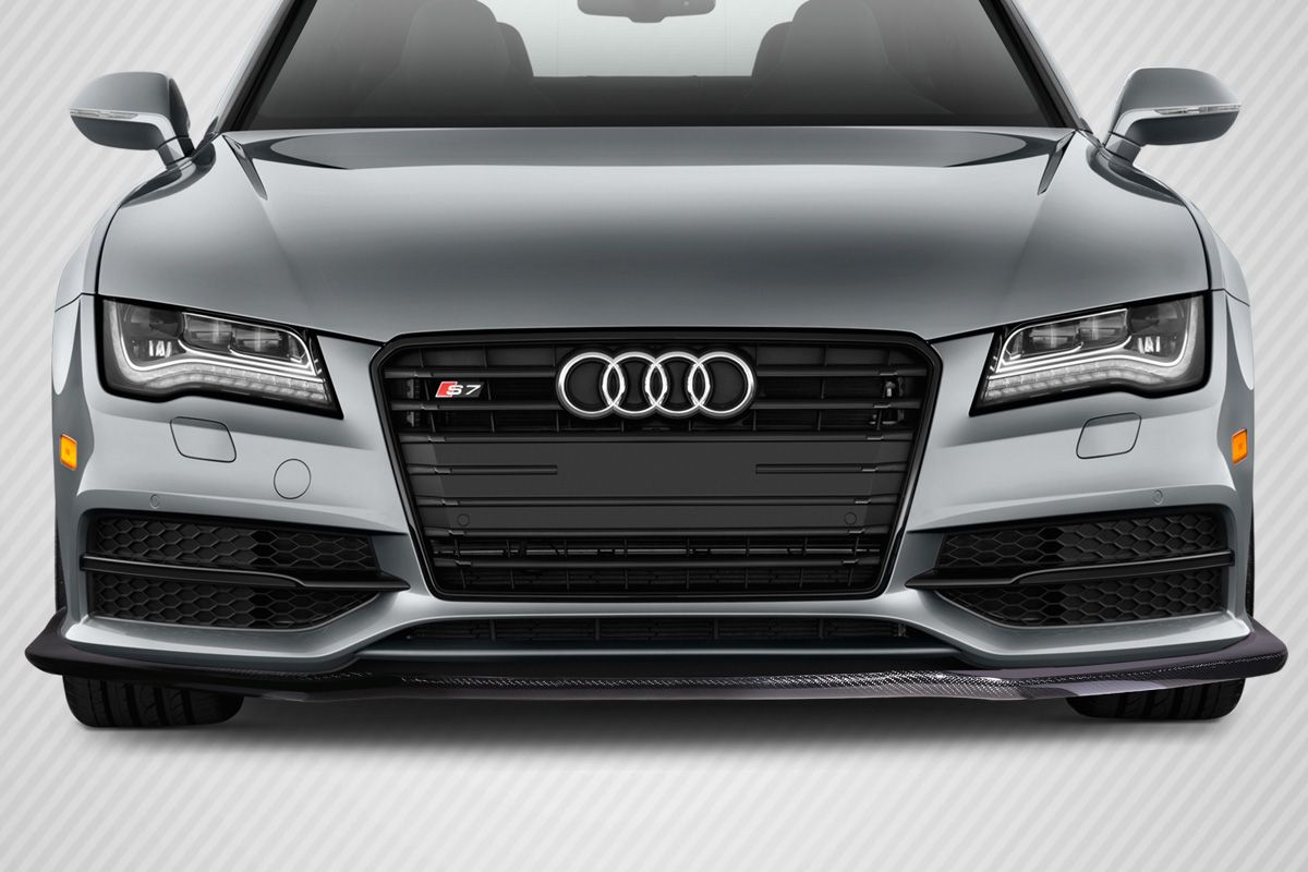 2012 2015 Audi A7 S7 C7 S Line Carbon Creations JPM Front Lip 1PC 113378