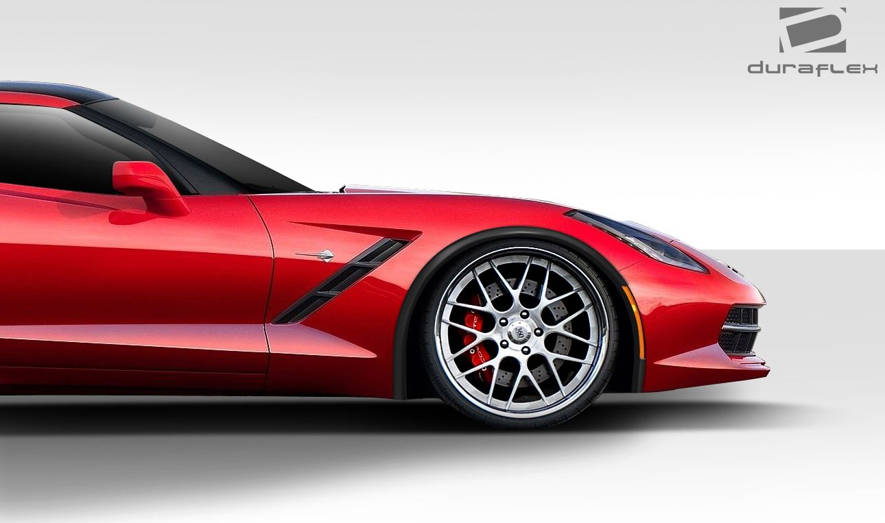 2014 2016 Chevy Corvette C7 Duraflex ZR C Fender Flares 4PC 112397