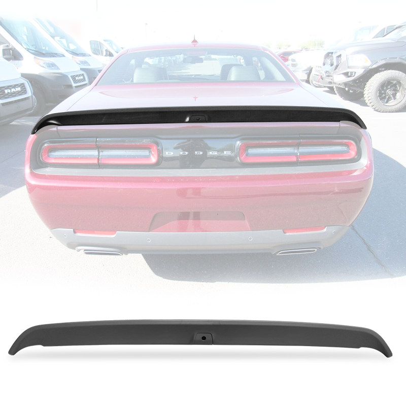 2015 2021 Dodge Challenger ABS Trunk Spoiler Wing Matte Black AST