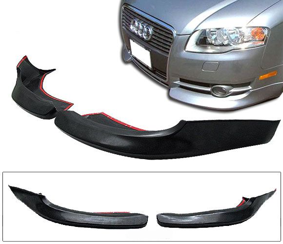 Audi A Bumper Lip Spoiler Pouly Poly Urethane Pc Blf