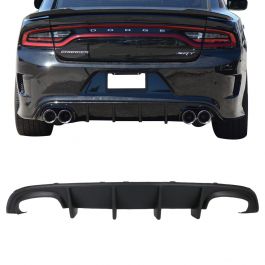 2015-2018 Dodge Charger SRT SRT Style Rear Diffuser Unpainted ...