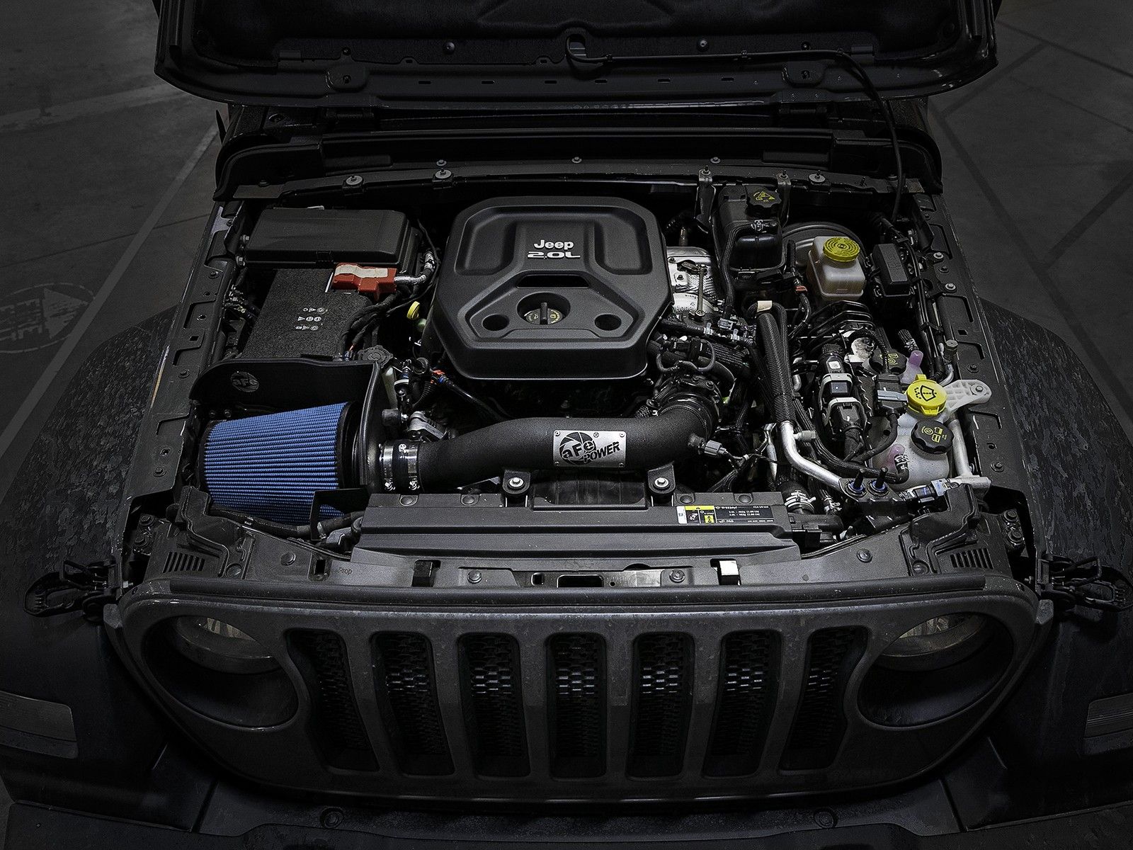 2018-2019 Jeep Wrangler Turbo JL 2.0L Magnum FORCE Stage-2 XP Cold Air ...