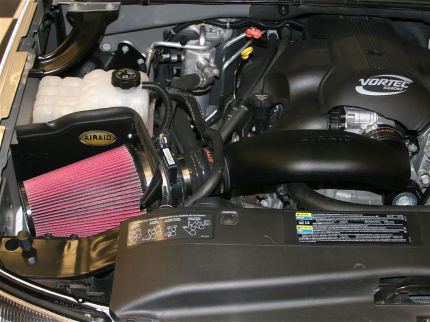 2005-2006 GMC Sierra 1500 HD 6.0L Airaid Cold Air Intake System - AIR ...