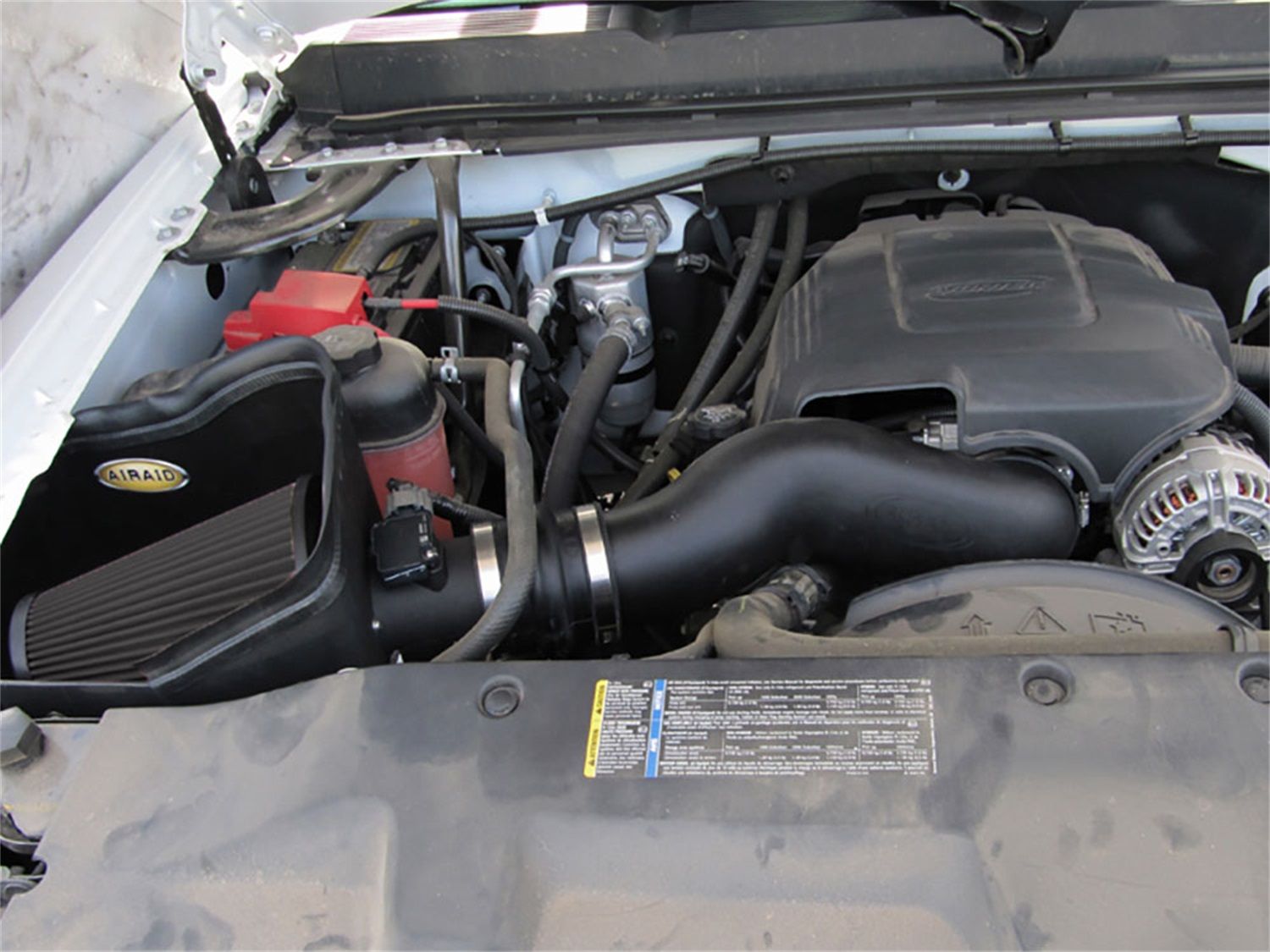 2009-2010 Chevy Suburban 2500 6.0l Airaid Mxp Cold Air Intake System 