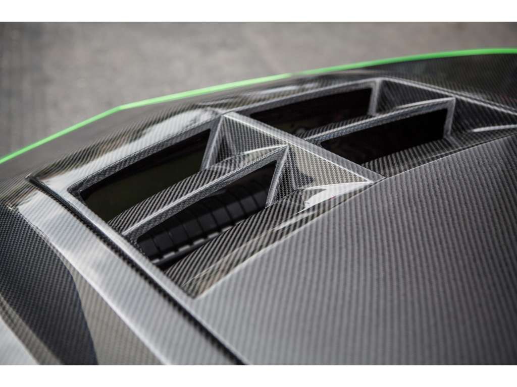 2010-2015 Chevy Camaro A74 Functional Heat Extractor Carbon Fiber Hood ...