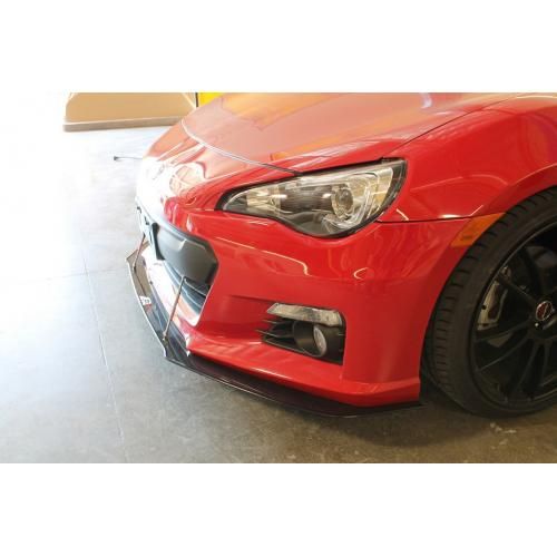 2013-2014 Subaru BRZ APR Carbon Fiber Front Splitter With Rods - CW-826012