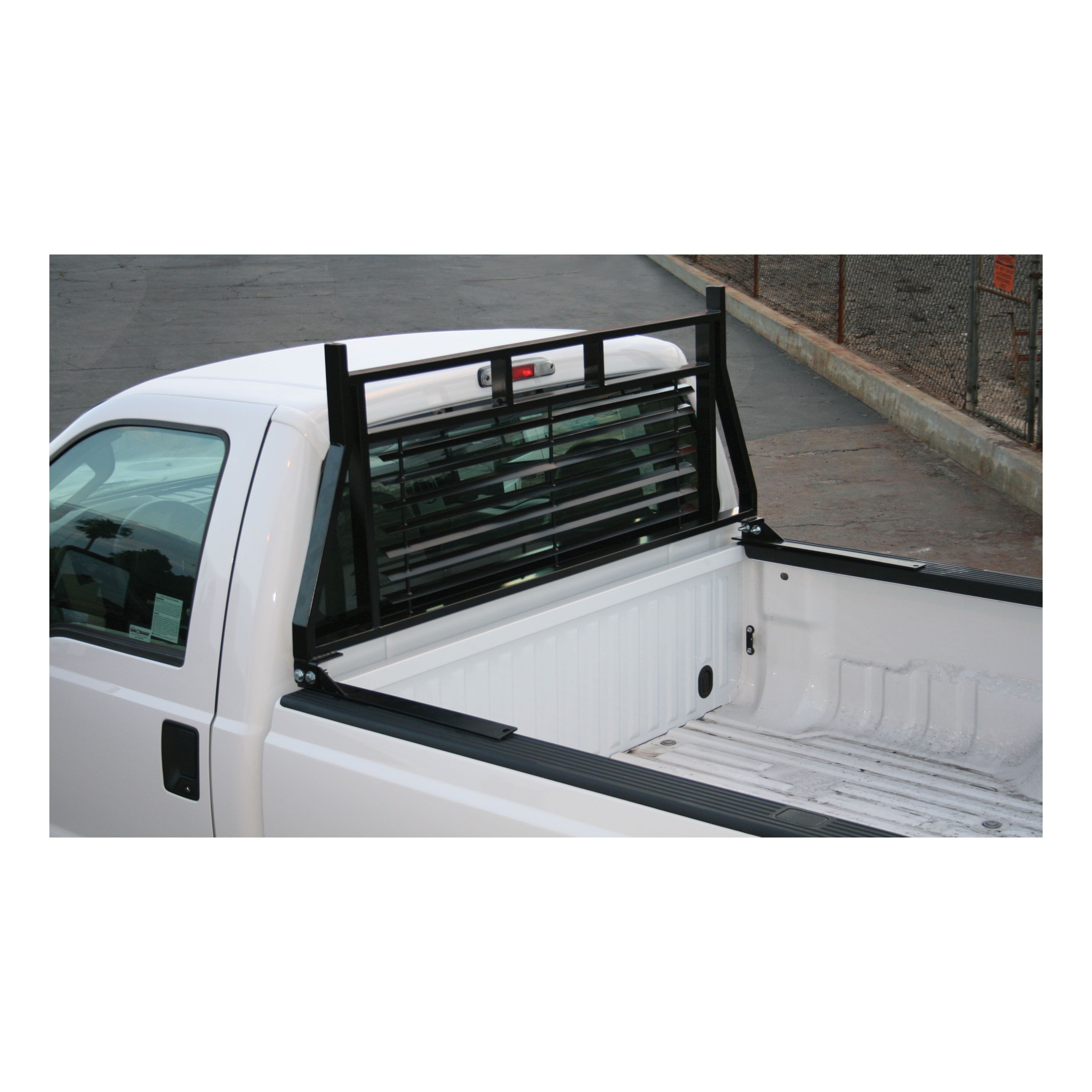 1999-2016 Ford F-350 Aries Black Classic Headache Rack - 111001