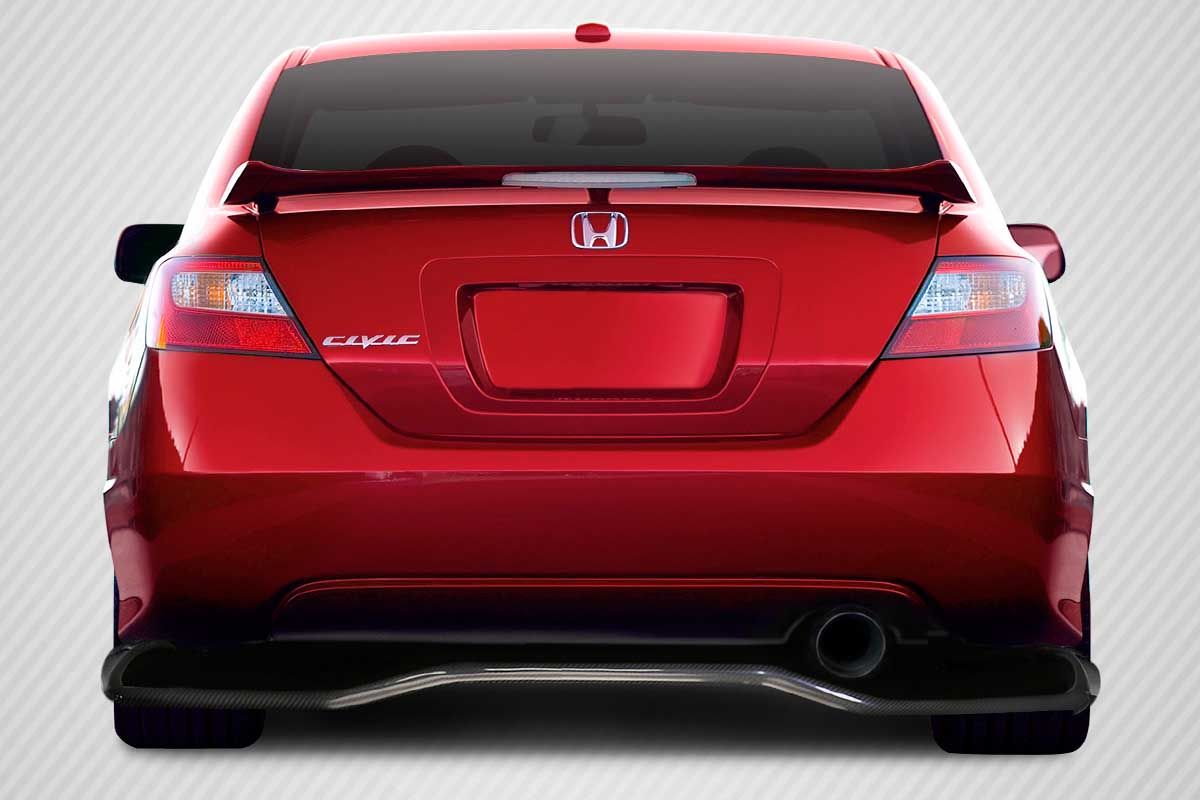 20062011 Honda Civic 2DR Carbon Creations DriTech VTX Rear Diffuser