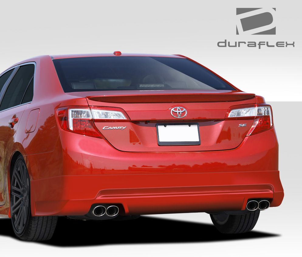 2012-2014 Toyota Camry Duraflex Racer Rear Lip Under Spoiler Air Dam