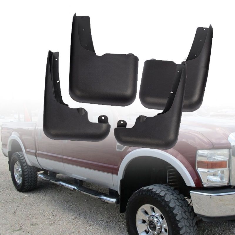 2008-2010 Ford F-250 Super Duty Mud Flaps Splash Guards w/ Fender ...