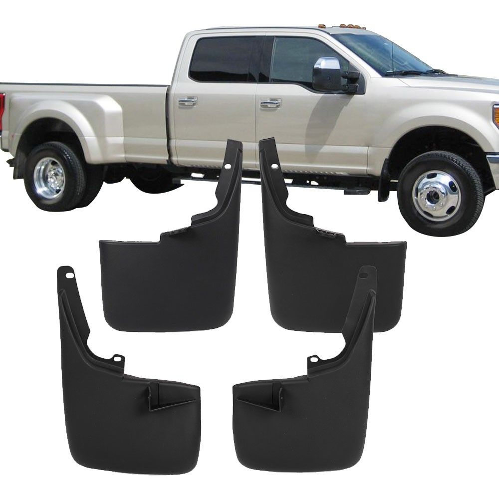 2011-2016 Ford F-450 Super Duty Without Fender Flares Mud Flaps Guards ...