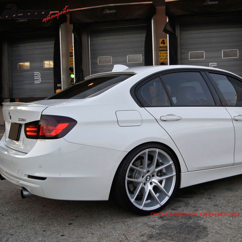 2012-2018 BMW 3-Series F30 AC Roof Spoiler Painted #A83 Glacier Silver ...