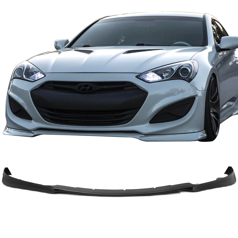 2013-2016 Hyundai Genesis Coupe KS Style Front Bumper Lip Polyurethane ...