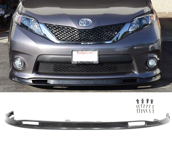 2011-2017 Toyota Sienna SE SK Polyurethane Front Bumper Lip - IKN-BLF