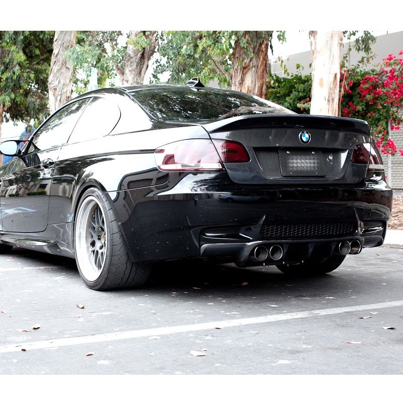 2008-2011 BMW E92 M3 Rear Bumper Lip Vortex Style Poly-Urethane - BLR ...