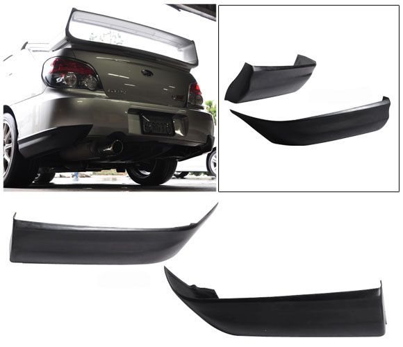 2002-2007 Subaru Impreza WRX STI Rear Bumper Lip Poly-Urethane - BLR ...