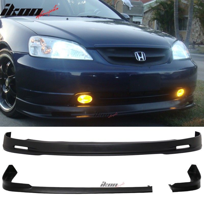 2001-2003 Honda Civic Coupe EM2 Mugen Style Front + NEW TR ...