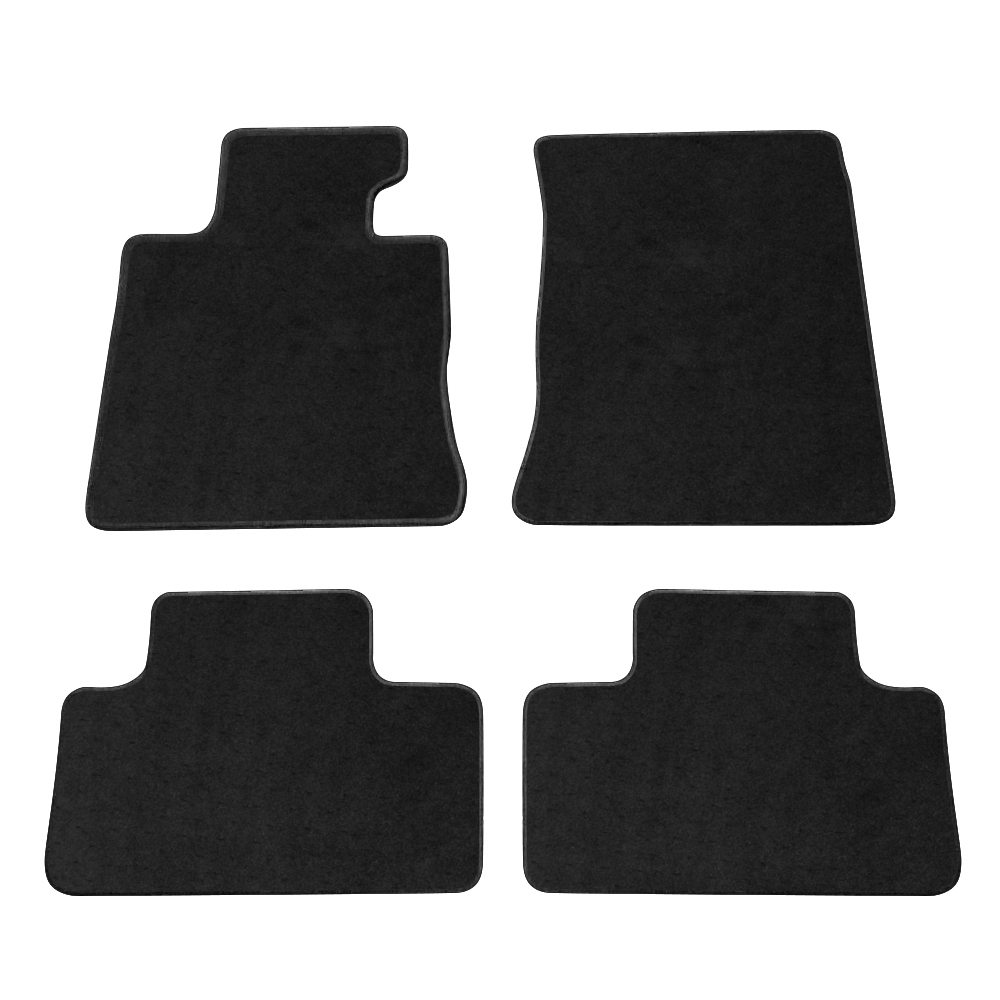 2010 2016 Hyundai Genesis Coupe Black Nylon Floor Mats Carpet 4