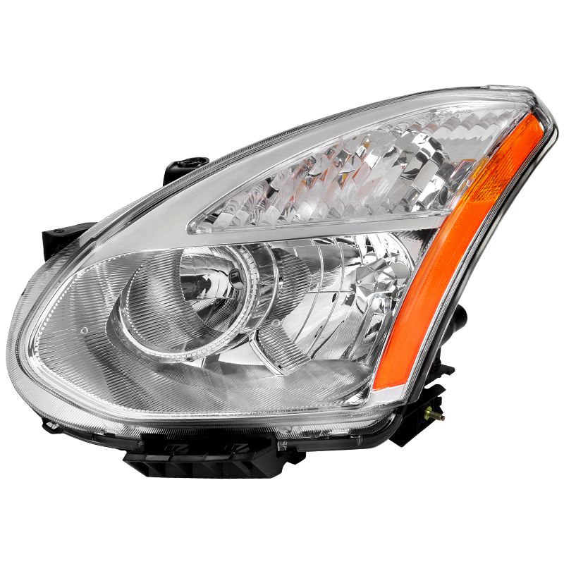 2008-2013 Nissan Rogue Chrome Headlight Left-Side - 2LH-RGE08-L-RS