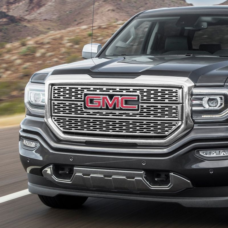 2016-2018 GMC Sierra 1500 Chrome Front Grille - HG-GMC1615C-GL