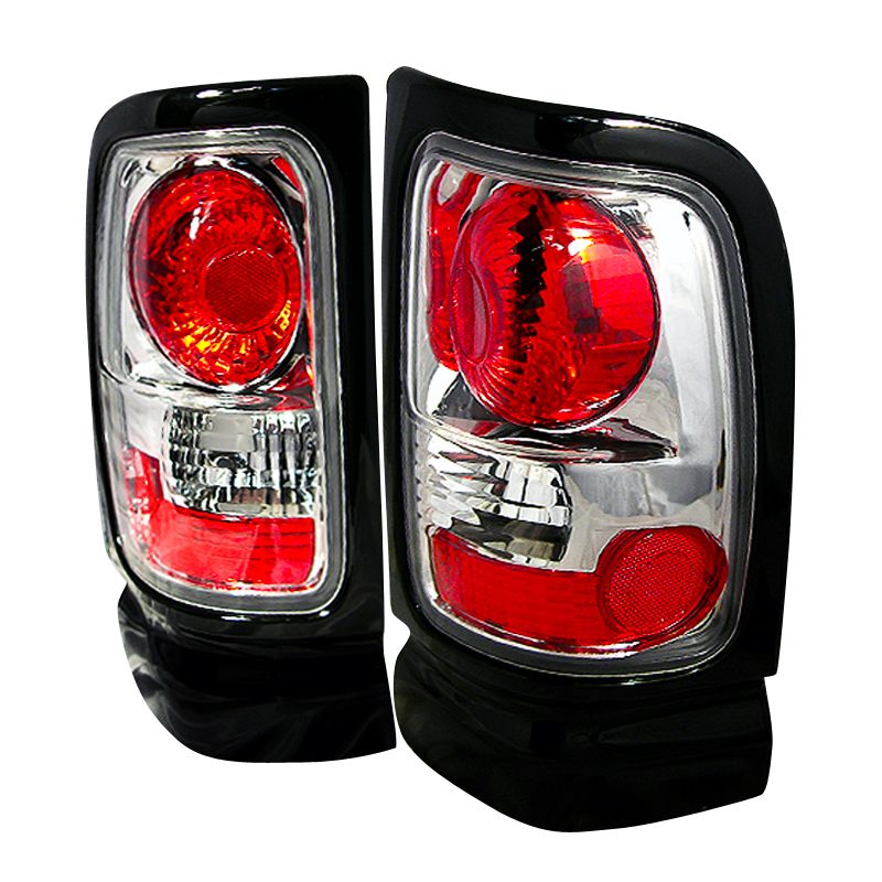 1994-2001 Dodge Ram Chrome Tail Lights-LT-RAM94-KS