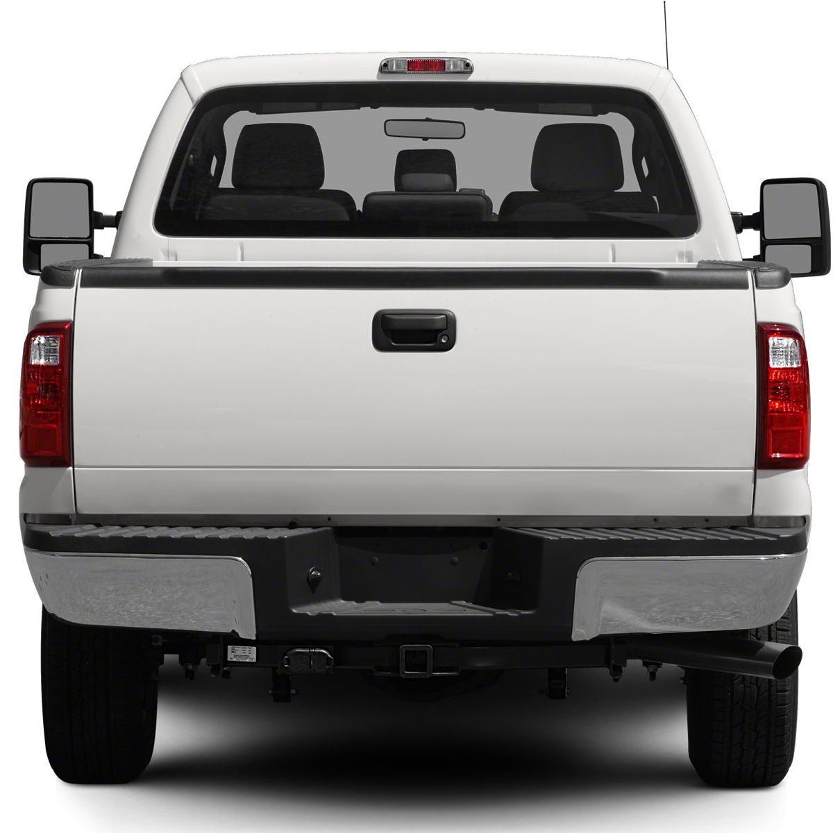 2008-2016 Ford F-250 SuperDuty Tailgate Molding - TGP-F25007-BK-FS