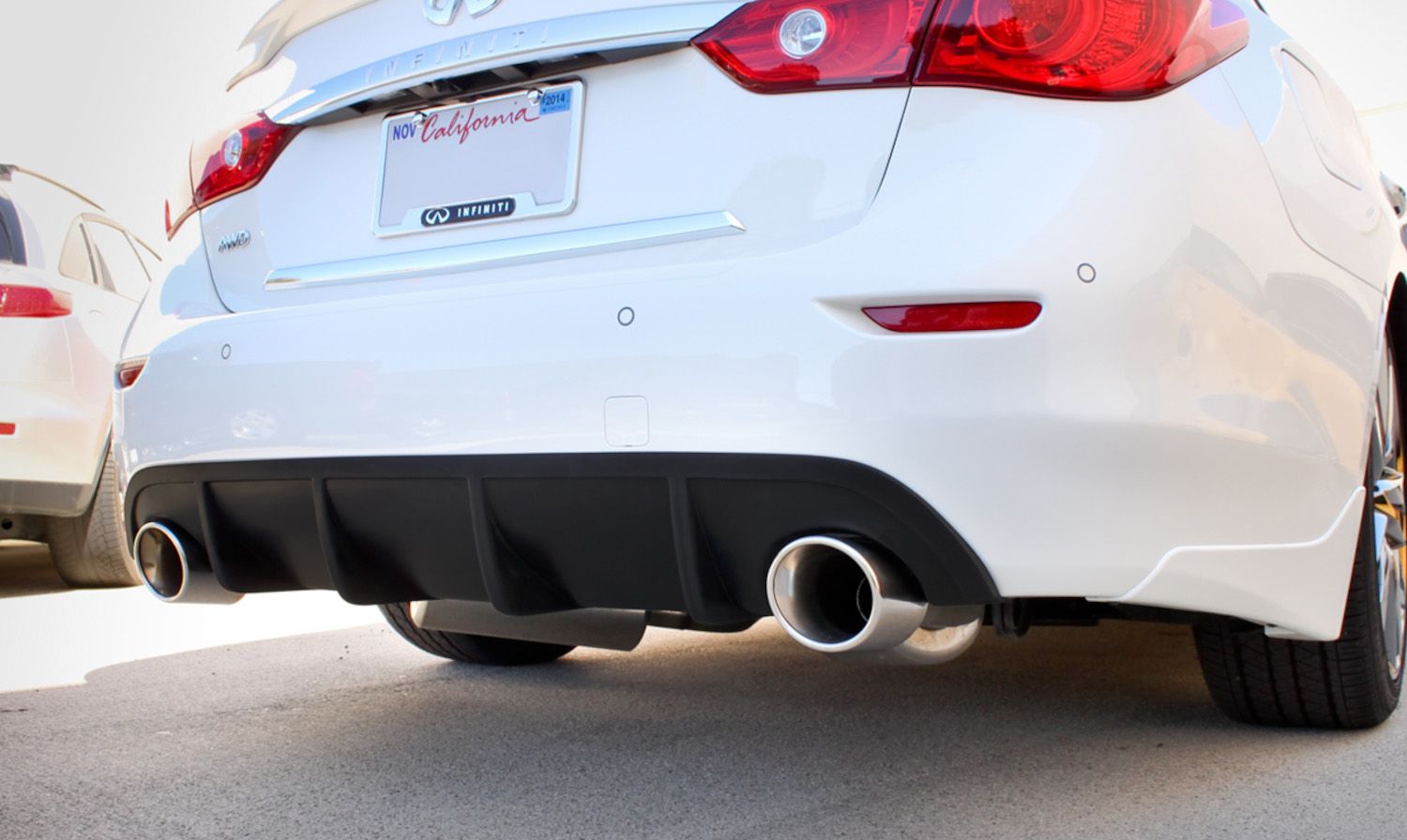 20142017 Infiniti Q50 Stillen Rear Diffuser KB11222MB