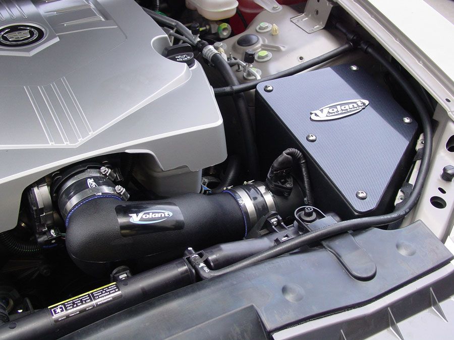 2004-2006 Cadillac CTS 3.6L Volant Cold Air Intake System w/Air-Box ...