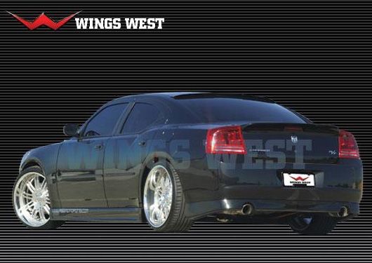 2006 2010 dodge charger wings west flushmount lip spoiler wing ww 890870 2006 2010 dodge charger wings west flushmount lip spoiler wing