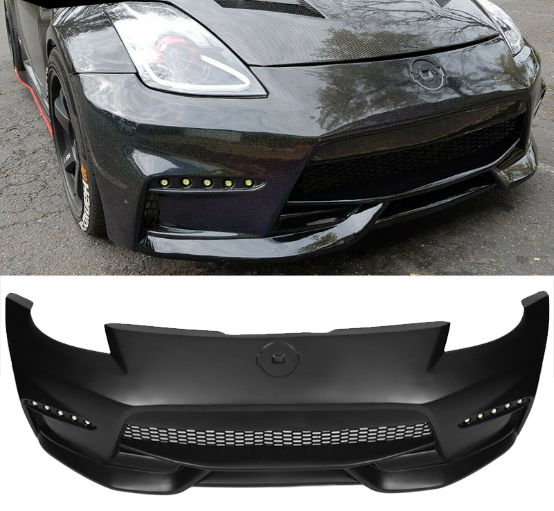 2003-2008 Nissan 350z Nismo Style Front Bumper Unpainted Polypropylene ...