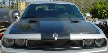 2008-2023 Dodge Challenger 2dr OEM Carbon Fiber Hood - CBD-DGCHLOEMHD