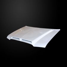 2005-2010 Chrysler 300/C Amerihood Type-E Functional Ram Air Fiberglass Hood - AMH-C305AHTEFHW