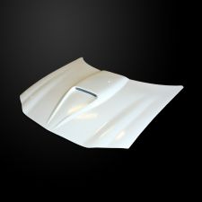 1998-2002 Chevy Camaro SS Style Functional Ram Air Hood Fiberglass - CCM98AHSSFH