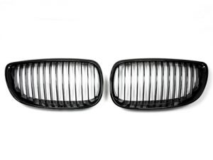 2007-2010 BMW 3-Series E92 2DR Coupe Replacement Glazing Black Front Grille - BM