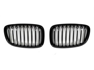 2009-2016 BMW 5-Series Gran Turismo GT Replacement Glazing Black Front Grille - 