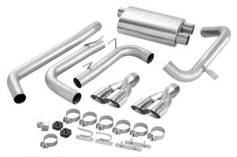 1998-2002 Chevy Camaro SS Coupe 5.7L V8 LS1 Corsa Performance Cat-Back Exhaust S