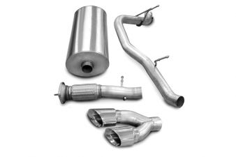 2007-2010 Cadillac Escalade 6.2L V8 Corsa Performance Cat-Back Exhaust 