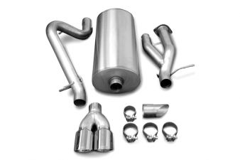 2003-2006 Hummer H2 6.0L V8 Corsa Performance Cat-Back Exhaust System - 14216