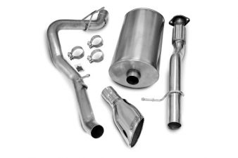 2007-2008 Chevy Avalanche 5.3L V8 Corsa Performance Cat-Back Exhaust System - 14