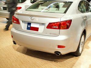 2006-2009 Lexus IS250 / IS350 Factory Lip Mount Trunk Wing