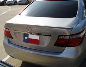 2007-2009 Lexus LS460 4dr Custom Lip Mount Trunk Spoiler Wing