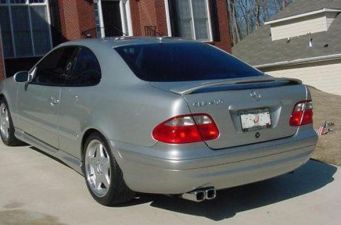 1999-2003 BMW 5 Series E39 4dr Factory Style 2-Post Trunk Wing