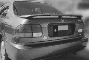 1996-2000 Honda Civic 4dr Factory Style Trunk Spoiler Wing