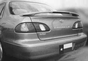 1998-2002 Toyota Corolla 4dr Factory Trunk Spoiler Wing